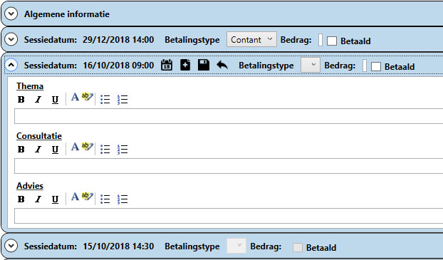 centramma sessietypes 2